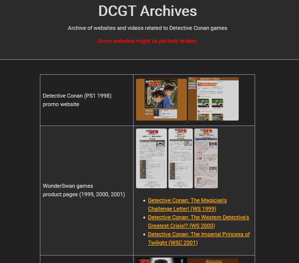 Opening of DCGT Archives